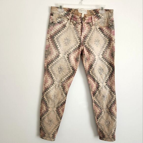 Current Elliott Desert Navajo print jeans size 27 - Picture 1 of 5